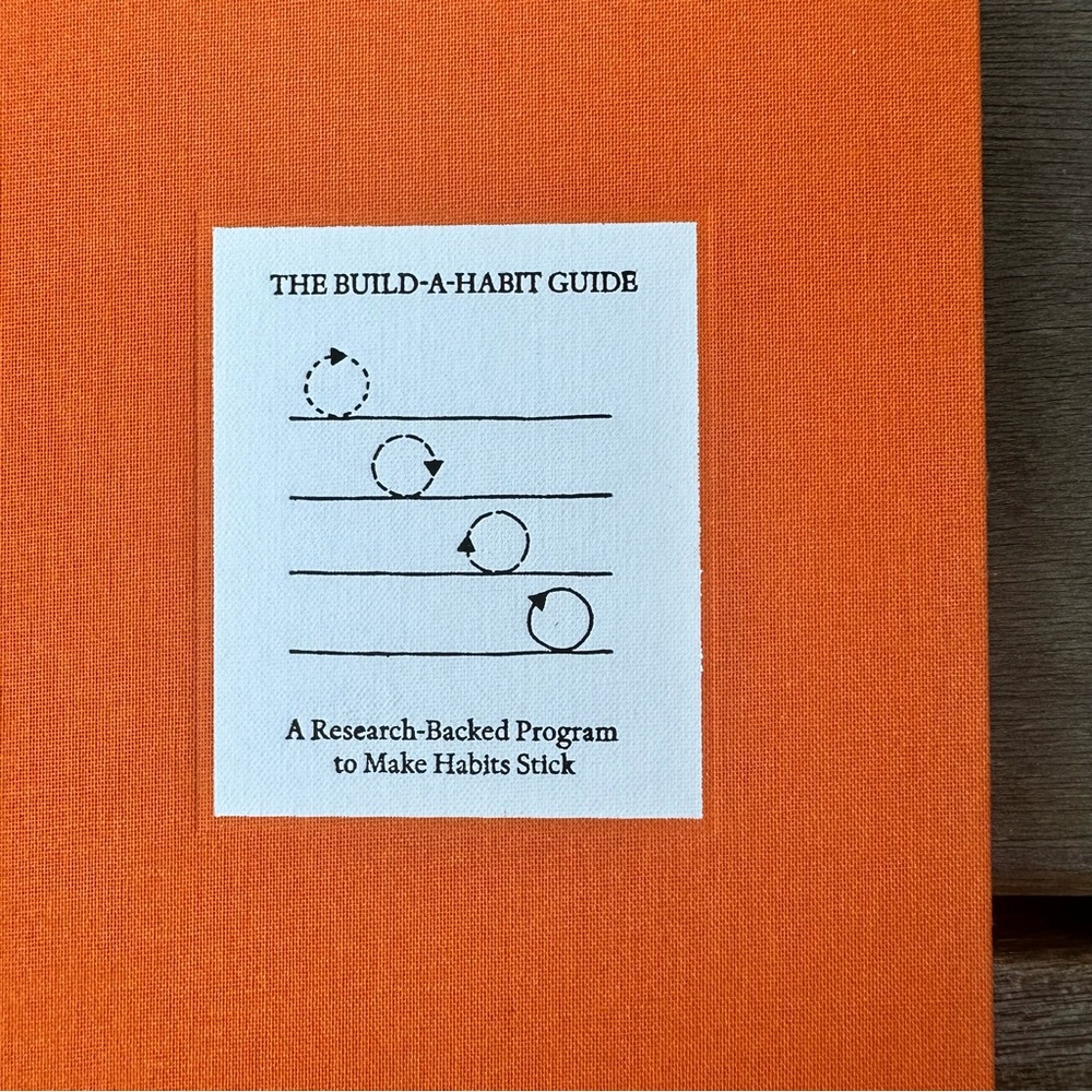 Habit Building Notebook